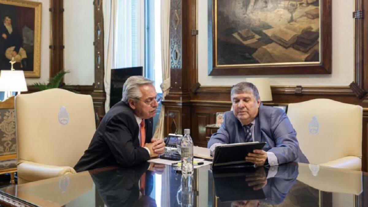 Alberto Fernández y José Mayans, Gobierno, NA