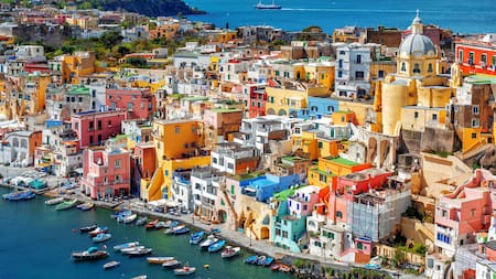 Procida, isla en Italia.