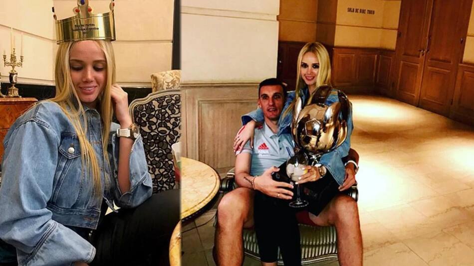 Daniela Rendón y Franco Armani