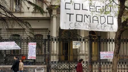 Colegio Mariano Acosta, toma de alumnos, NA