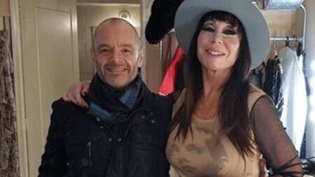 Moria Casán y Rubén Mühlberger