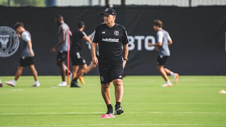 Gerardo Martino en el Inter Miami. Foto: @InterMiamiCF.