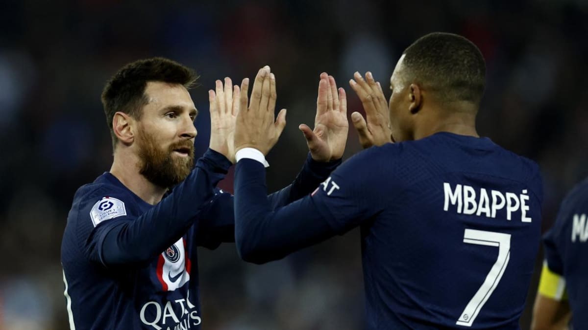 Lionel Messi, PSG vs Lens. Foto: Reuters