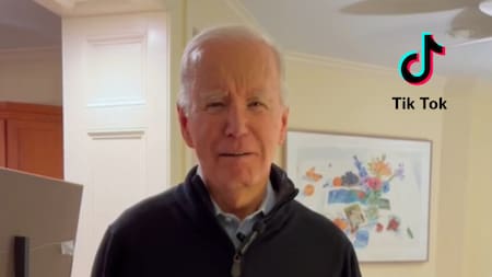 Biden TikTok. Captura: @bidenhq