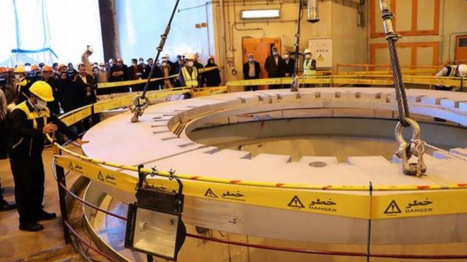 Reactor nuclear en Arak, en las cercanías de Teherán.