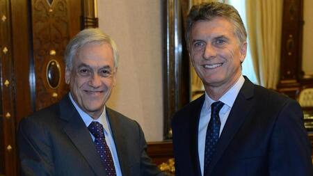 Piñera y Macri - Chile y Argentina