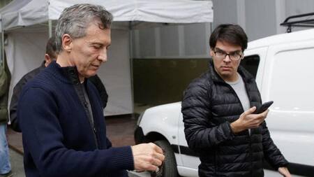 Mauricio Macri y Darío Nieto