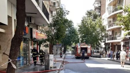 Incendio en un edificio en Almagro: ocho personas fueron atendidas por inhalación de monóxido de carbono