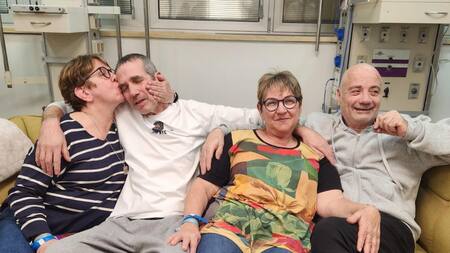 Israel rescata dos rehenes argentinos en Rafah. Foto: EFE.