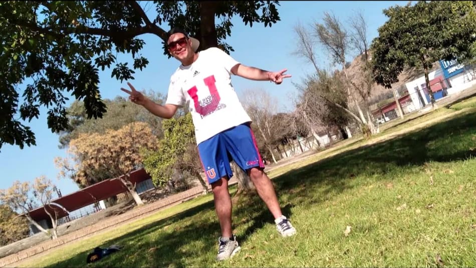 Gonzalo Alfaro, el hincha de Universidad de Chile que cayó desde una tribuna del estadio de Independiente.