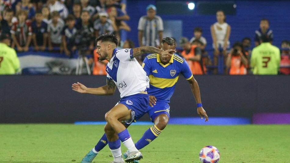 Vélez y Boca. Foto NA