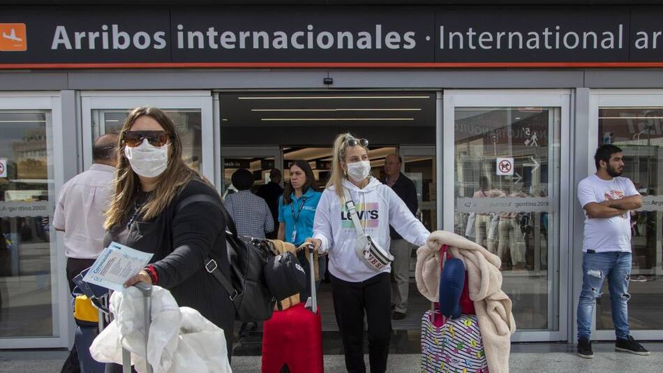 Coronavirus, Argentina, pandemia, vuelos al exterior, aeropuerto, NA