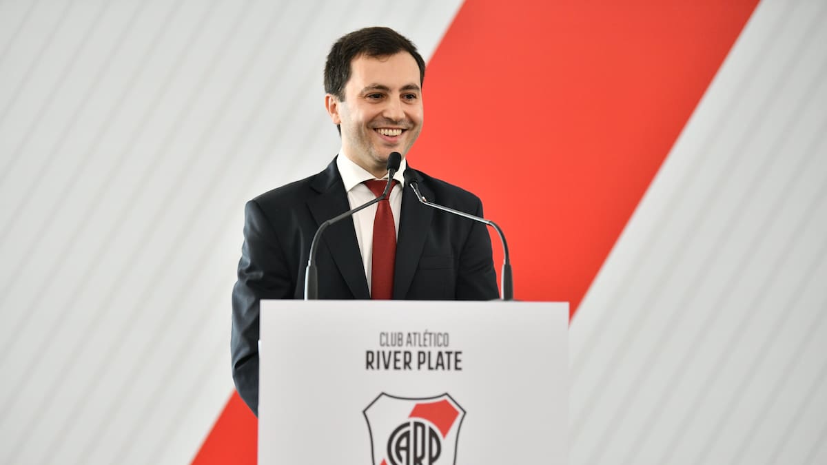 Stefano Di Carlo, presidente de River.