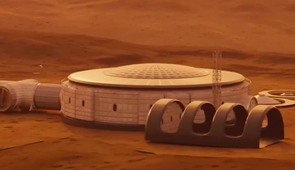 La tecnología para poder poblar Marte. Foto: captura