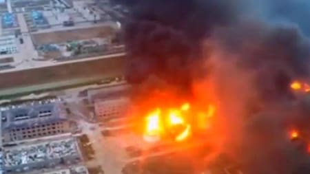 China 6 muertos y 30 heridos graves por explosión de planta química REUTERS