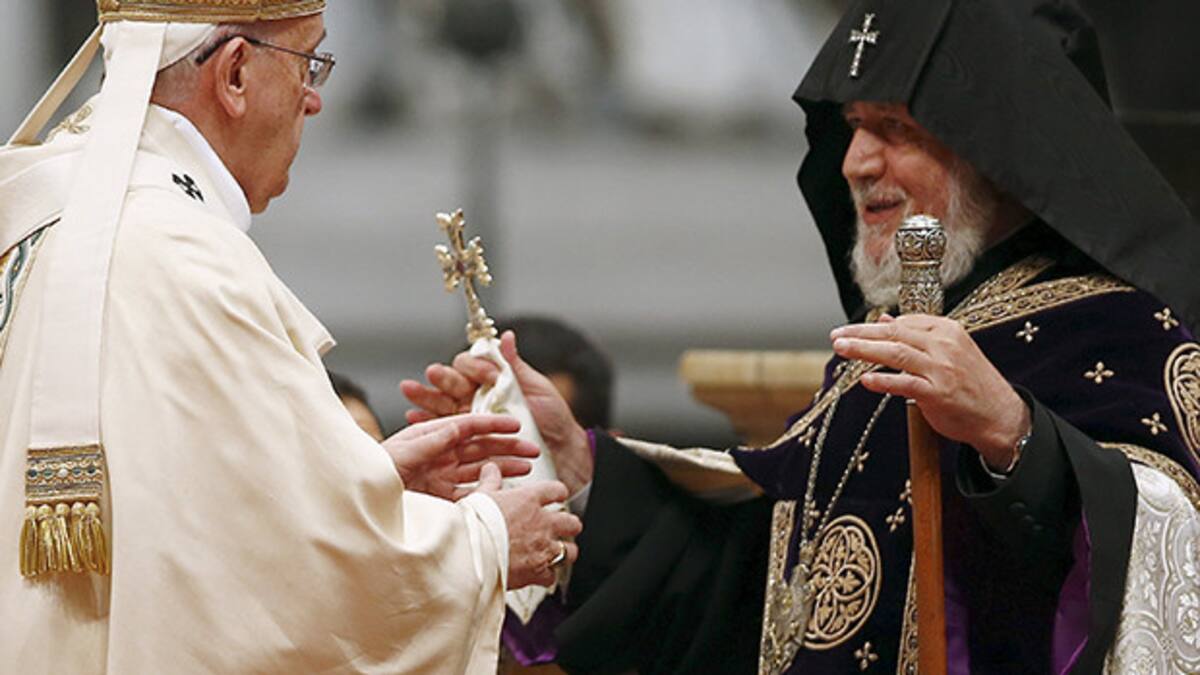 Papa - genocidio armenio (Reuters)