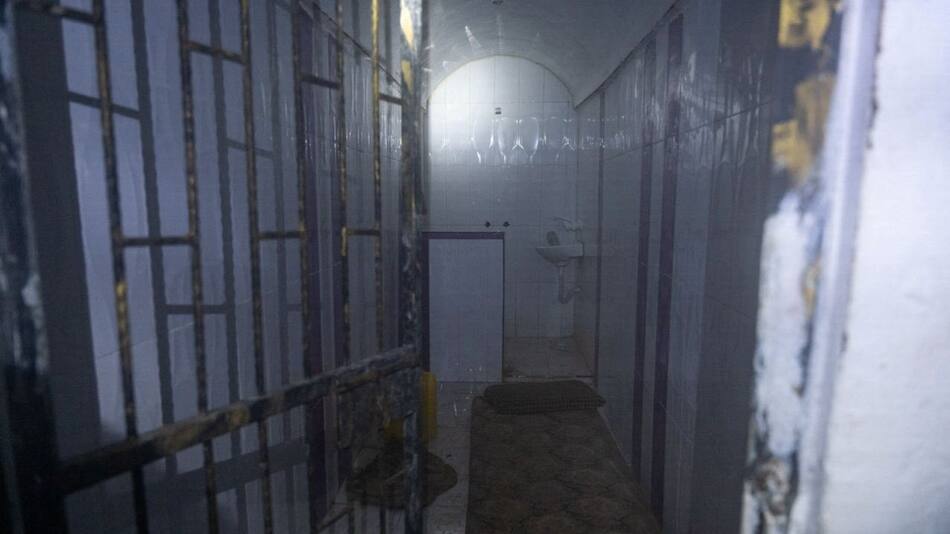 Túnel en Gaza hallado por el Ejército de Hamás. Foto: Reuters