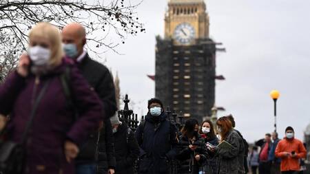 Coronavirus en el Reino Unido, Foto Efe.