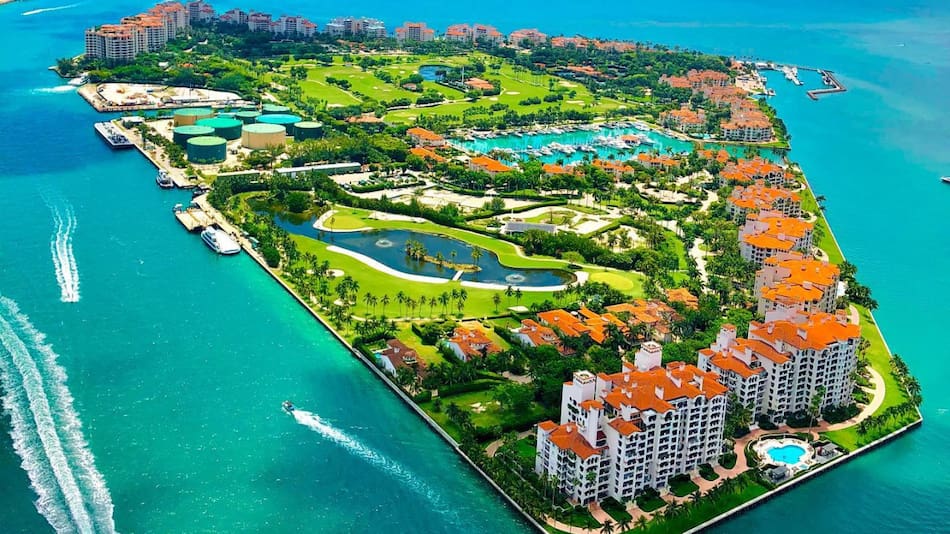 Fisher Island. Foto X @naturereflect0