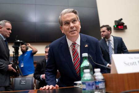 Scott Bessent, secretario del Tesoro de Estados Unidos. Foto: Reuters/Nathan Howard