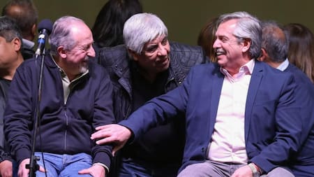 Alberto Fernández en el Congreso Nacional de la CTA,