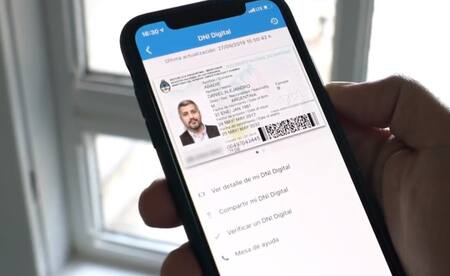 DNI Digital. Foto: Argentina.gob.ar
