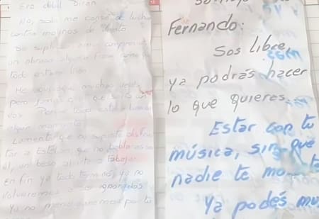 Se encontraron dos cartas escritas por la mujer, donde explicaba los motivos de su decisión. Foto: Facebook / Guillermo De Luca.