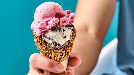 Helado gratis en "La Feliz". Foto: Instagram @gridohelados