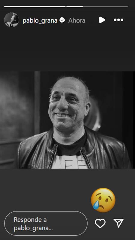 La despedida a Toti. Foto: Instagram.