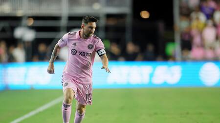 Lionel Messi debutó en Inter Miami ante Cruz Azul. Foto: Reuters.