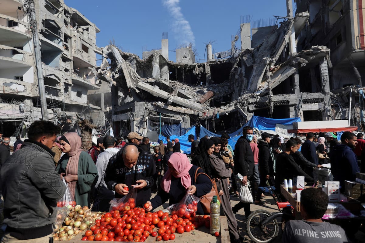 Cruz Roja- Gaza- Reuters
