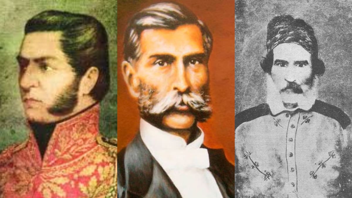 Los caudillos olvidados