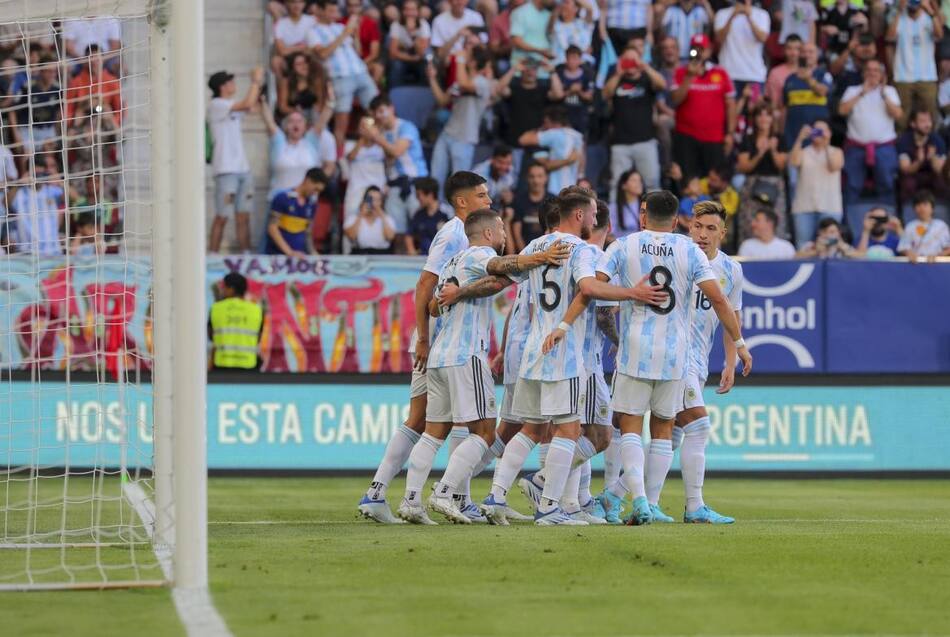 Argentina vs. Estonia, Selección Argentina, NA