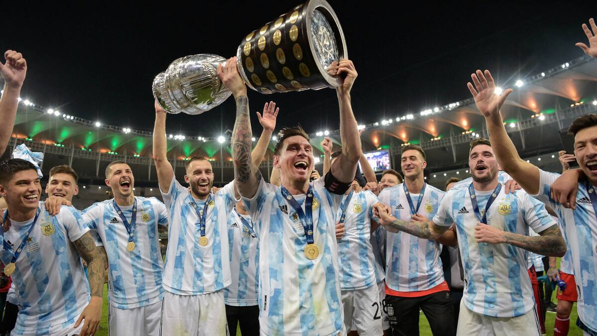 Selección Argentina. Foto: NA