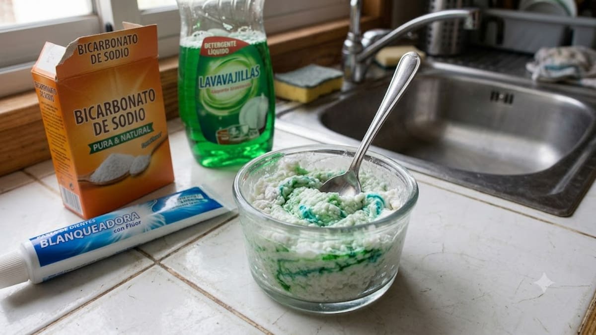 Mezclar bicarbonato de sodio, detergente y pasta dental: por qué lo recomiendan y para qué sirve