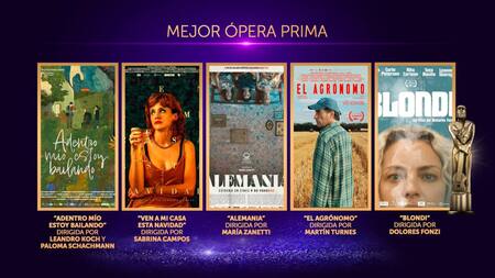 Martín Fierro de Cine. Foto: X.