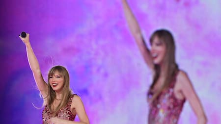 Taylor Swift en Argentina. Foto: Télam.