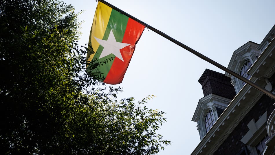 Bandera de Myanmar