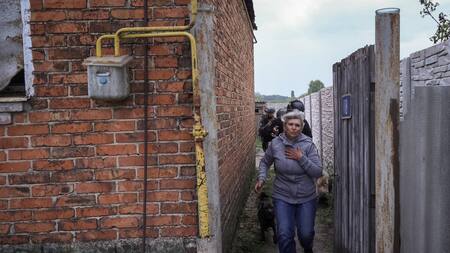 Evacuados en Járkov. Foto: Reuters.