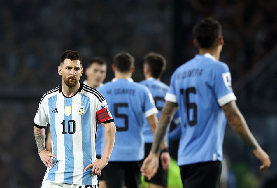 Lionel Messi; Argentina vs Uruguay. Foto: Reuters