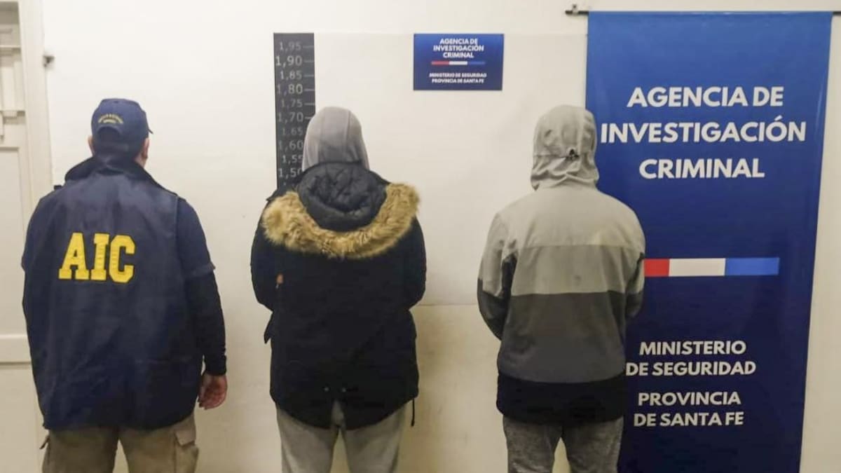 Presuntos responsables del ataque a Tiziano Gravier. Foto: NA.