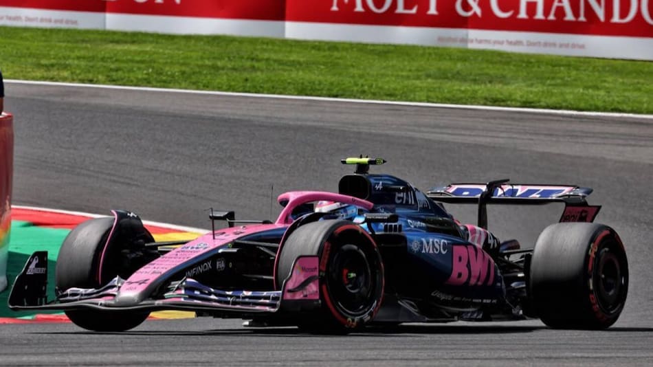 Franco Colapinto en el GP de Países Bajos.