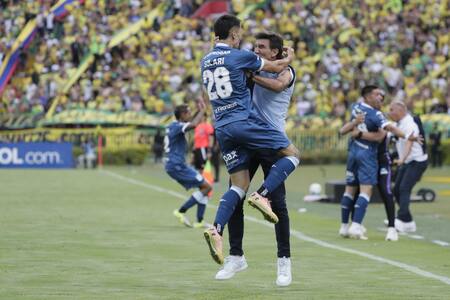 Copa Libertadores, Bucaramanga vs. Racing. Foto: EFE.
