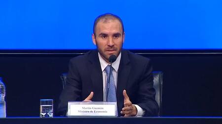 Conferencia de prensa de Martín Guzman