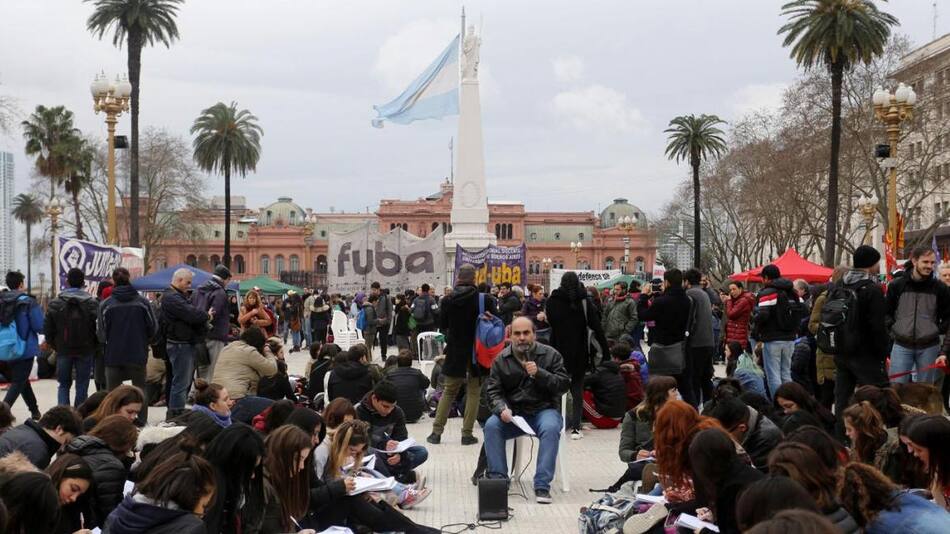Protesta de universitarios