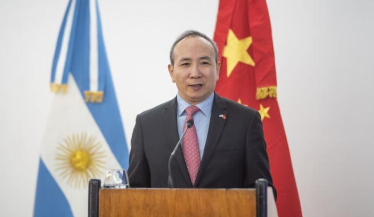 Wang Wei, embajador chino en Argentina