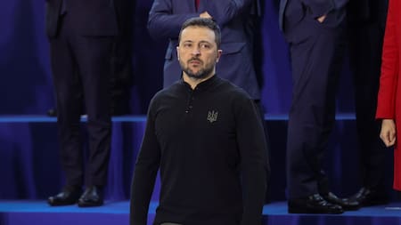 Volodimir Zelenski, presidente de Ucrania. Foto: Reuters