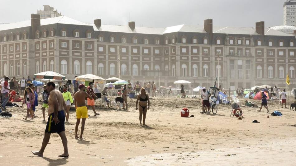 Turismo en Argentina en pandemia, Costa Atlántica, Mar del Plata, NA