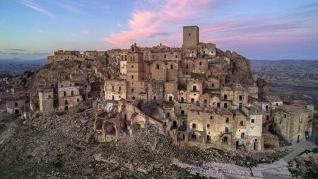 Craco, Italia. Fuente: Gobierno de Italia.
