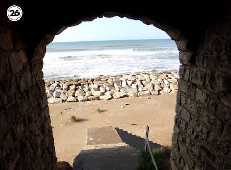 Vista desde el interior del viejo túnel. Foto: Pedro Filippuzi.